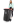 Woman moving a red bin